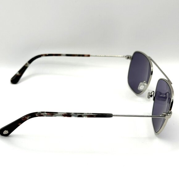 🕶️ Zac Posen Silver Aviator Sunglasses – New - Picture 3 of 9